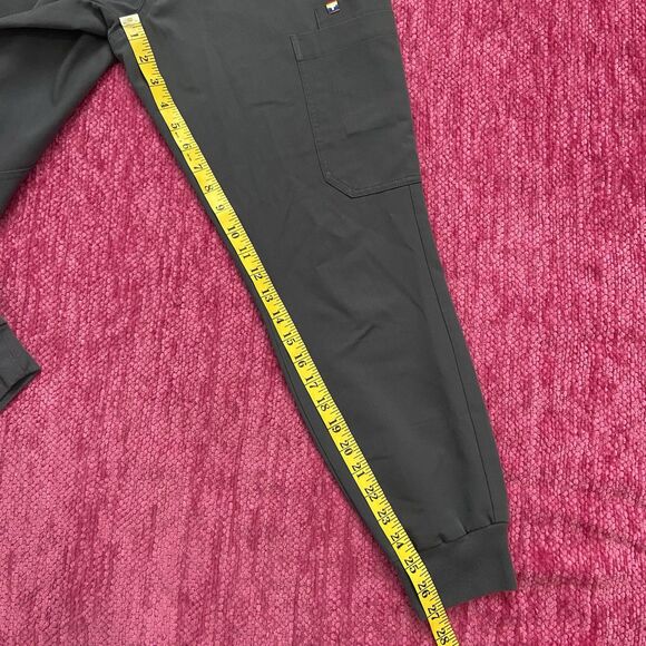 Figs Zamora High Waist Jogger Scrub Pants Limited Edition Pride Gray Size Small - Picture 9 of 10